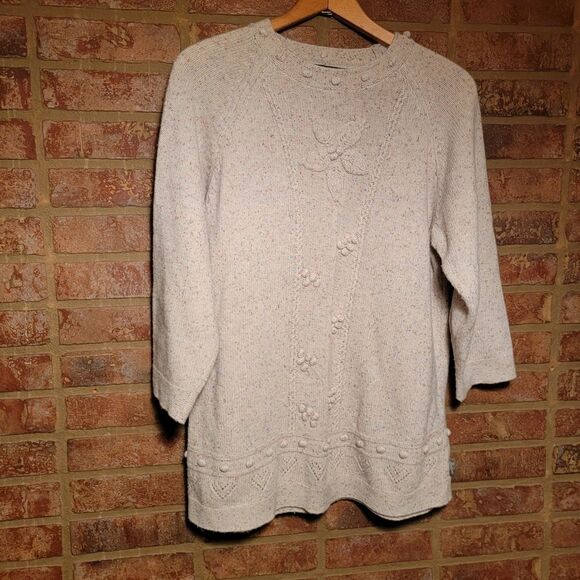 Woolrich Stone lambswool blend sweater size medium - Picture 1 of 5